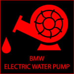 Image of a red water pump